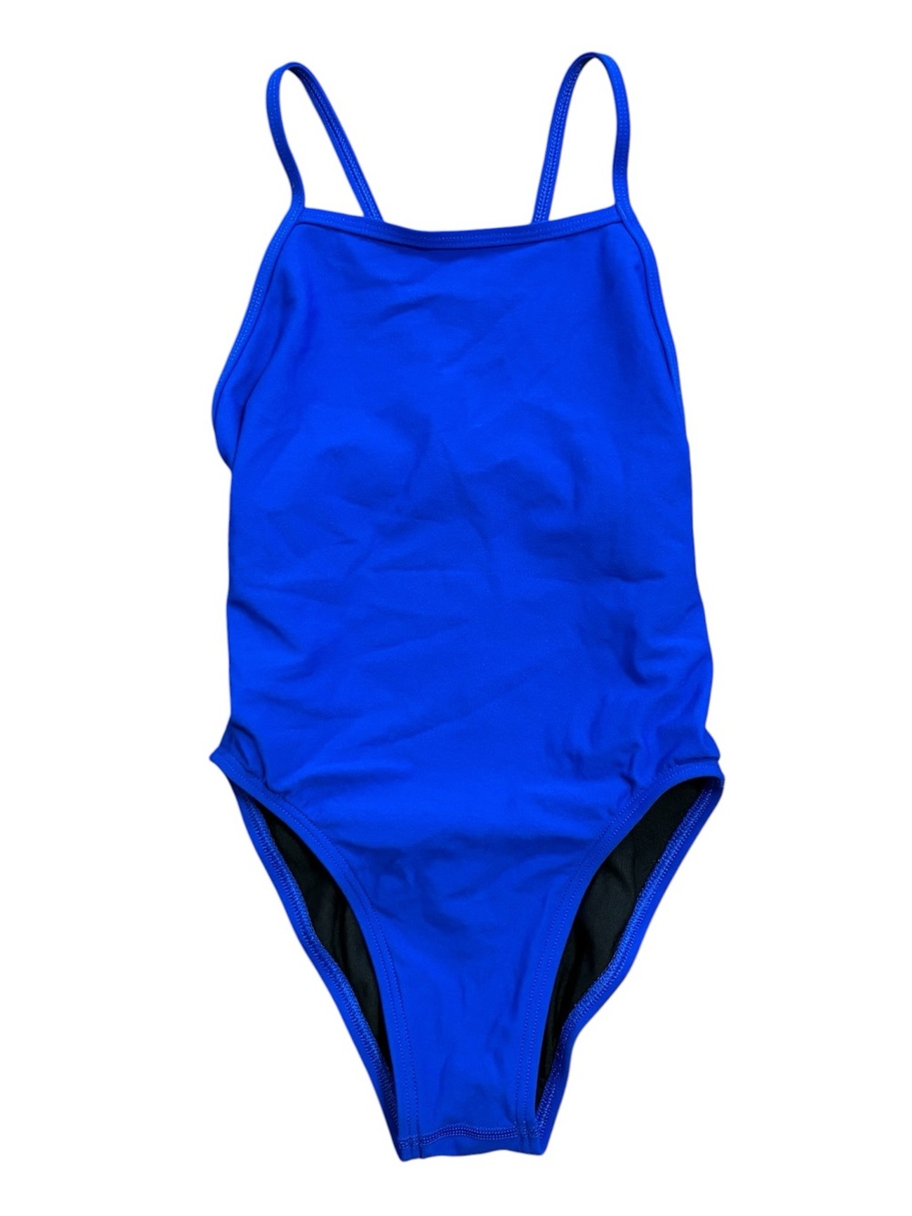 Jolyn Perry One Piece Swimsuit Fixed Back Royal Blue Size 26 Competition Swim